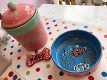 Pottery Painting for a Dog