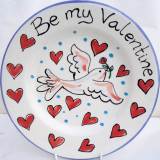 Be My Valentine Plate