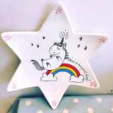 Unicorn Star Plate