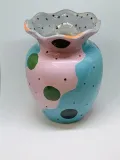 Wavy Spotted Vase