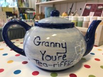 Granny You're Tea-riffic Tea Pot